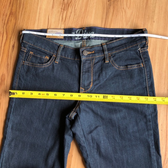 🆕 OLD NAVY Diva Jeans Low Rise Blue Denim Size 6 - Picture 9 of 16